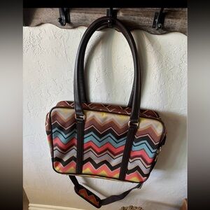 Missoni for Target Multicolor Chevron Laptop Bag